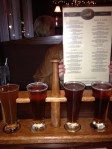 Broad Street IPA, Whip IPA, Punkinator, and Madjacket