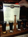 Reynard Black Saison, Mason's Dark Mild,  Stir About Oatmeal Stout, Festivus Ale