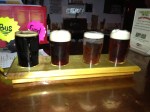 Final sampler at Orlando Brewing