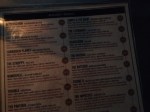 beer list at Bluejacket