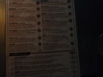 beer list at Bluejacket