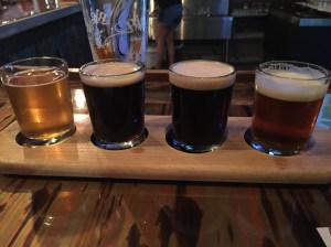 flight of special beers