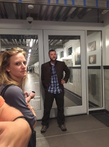 tour of the brewery with Brian Grossman