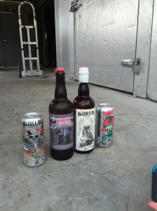 selection of canned beers